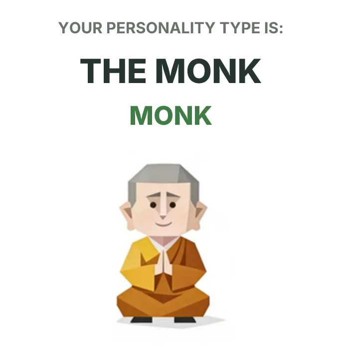 MONK The Monk SBTI personality type