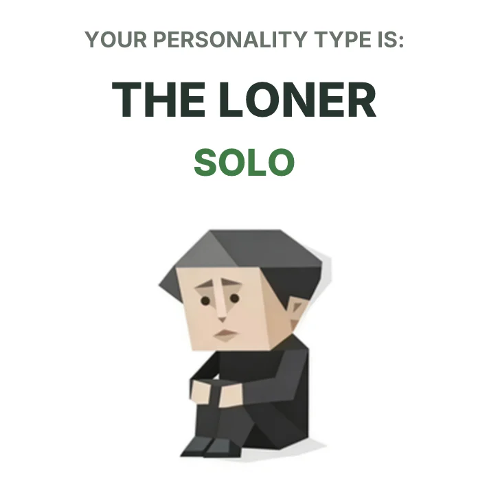 SOLO The Loner SBTI personality type