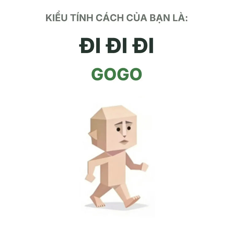 GOGO Kẻ Hành Động SBTI personality type