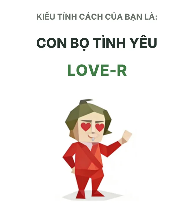 LOVE-R Kẻ Lụy Tình SBTI personality type