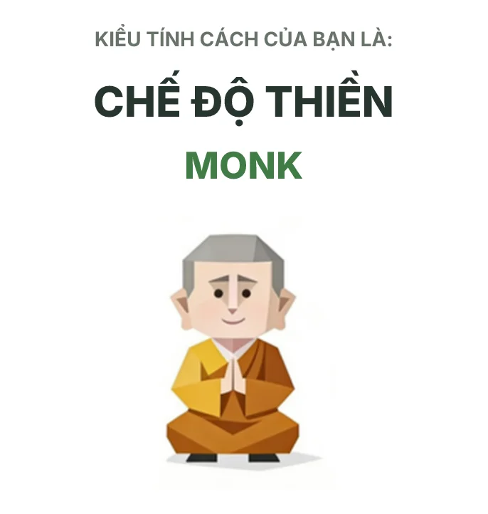 MONK Kẻ Tu Hành SBTI personality type