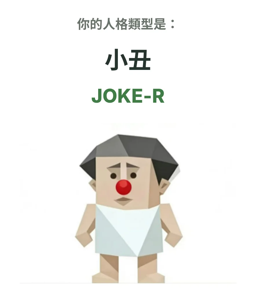 JOKE-R 小丑 SBTI personality type